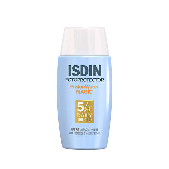 کرم ضد آفتاب فیوژن واتر( اسپانیایی) مجیک بی رنگ SPF50+ | اصلی