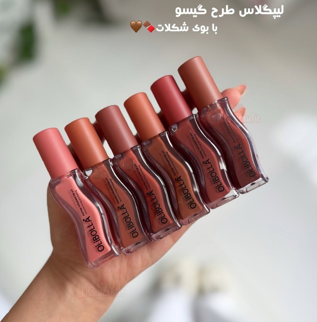 لیپ گلاس طرح گیسو اولیبولا اورجینال (عسل لب)